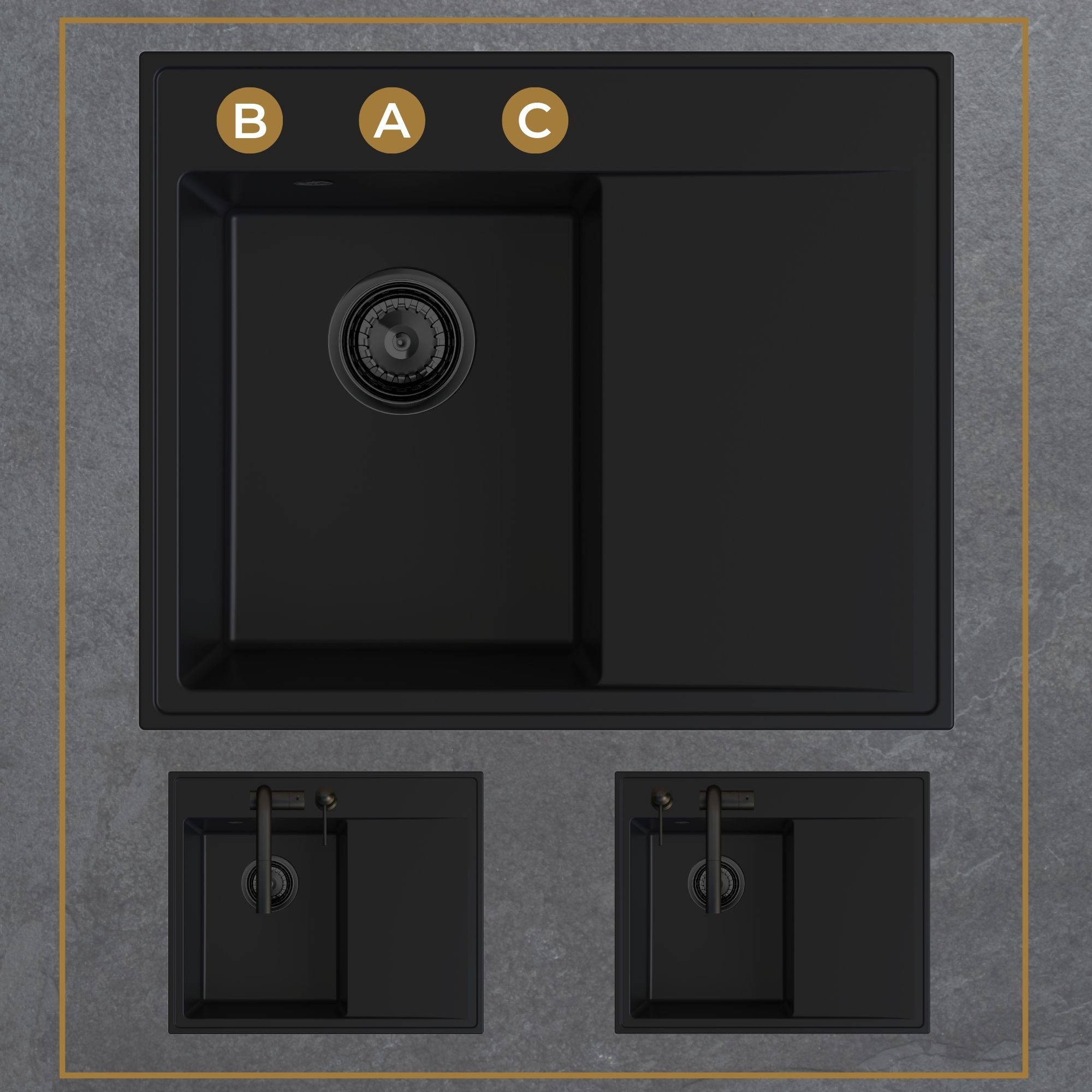 Otwory w zlewozmywaku